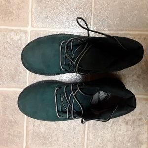 Boys Dark Green Timberland Boots